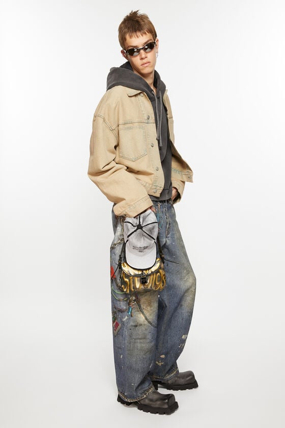 Acne Studios Jeansjacke - Oversized Croppped Fit 2025