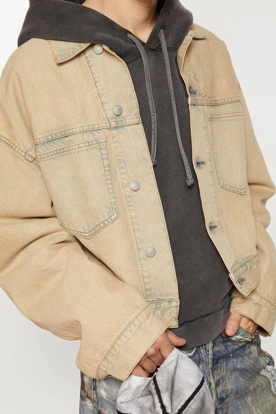 Acne Studios Jeansjacke - Oversized Croppped Fit 2025
