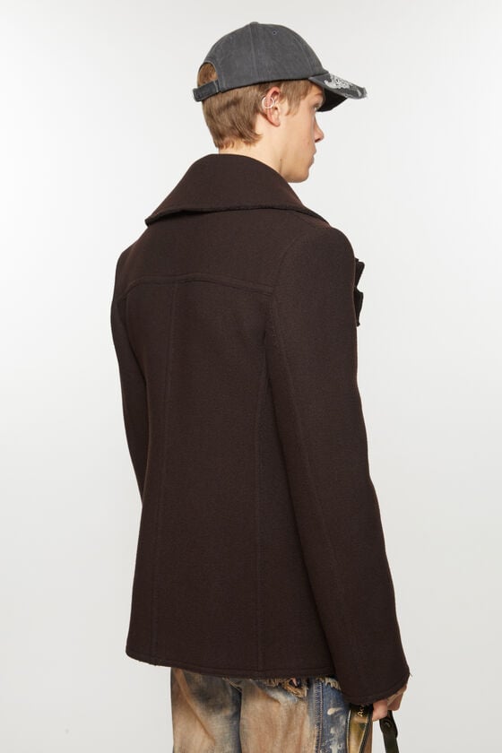 Acne Studios Wollmantel mit Reißverschluss Meist gekauft