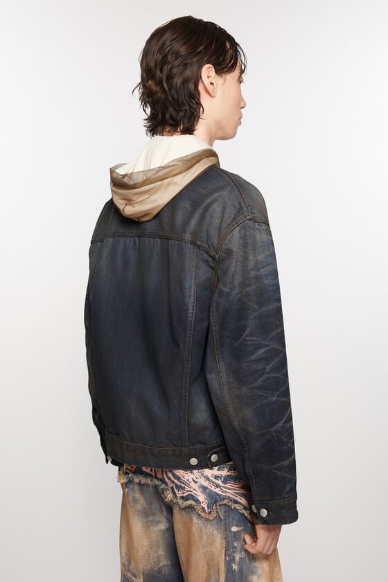 Acne Studios Jeansjacke – Übergroße Passform Sonderangebot