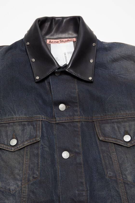 Acne Studios Jeansjacke – Übergroße Passform Sonderangebot