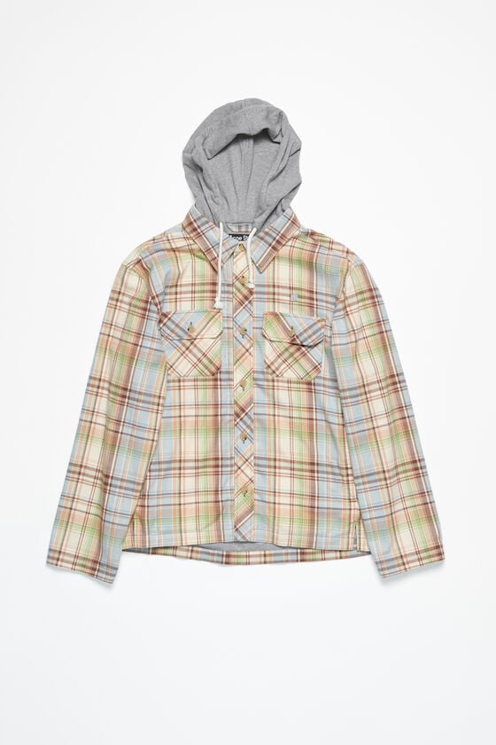 Acne Studios Überhemdjacke mit Kapuze Unisex Flash Sale