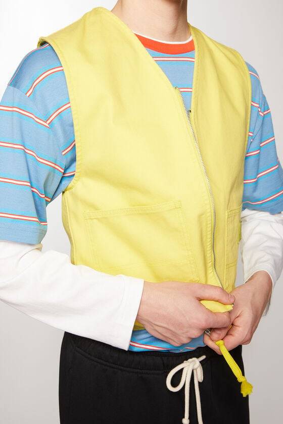 Acne Studios Canvas-Weste Jacke Unisex Exklusivangebot
