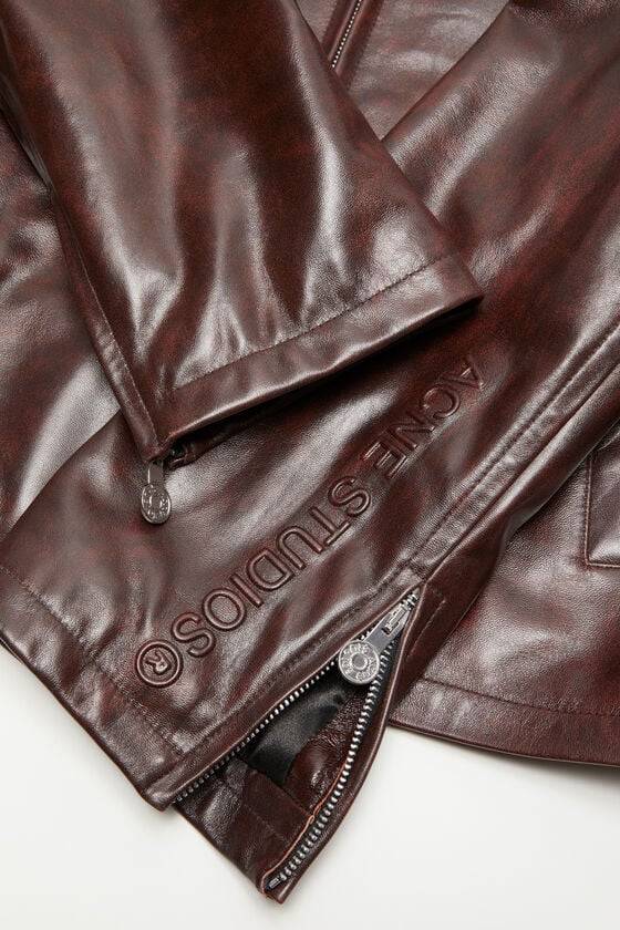 Acne Studios Lederjacke Weihnachtsangebot