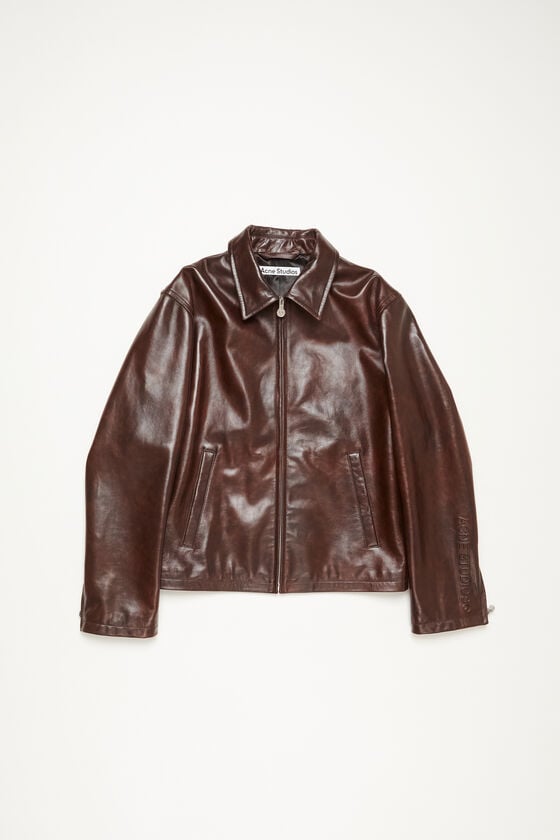 Acne Studios Lederjacke Weihnachtsangebot