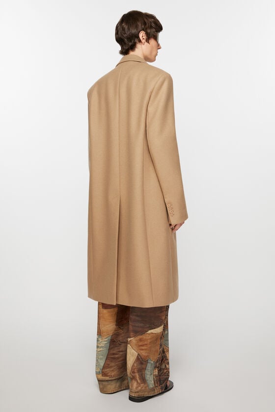 Acne Studios Einreihiger Wollmantel Osterangebot