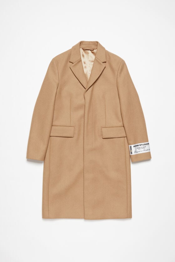Acne Studios Einreihiger Wollmantel Osterangebot