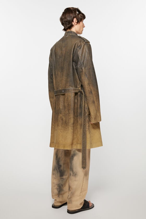 Acne Studios Jeansmantel mit Gürtel Vatertagsangebot
