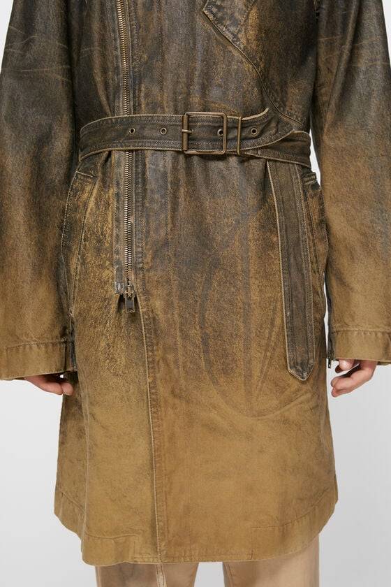 Acne Studios Jeansmantel mit Gürtel Vatertagsangebot