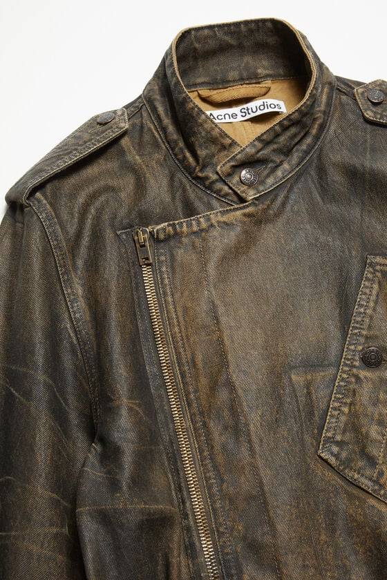 Acne Studios Jeansmantel mit Gürtel Vatertagsangebot