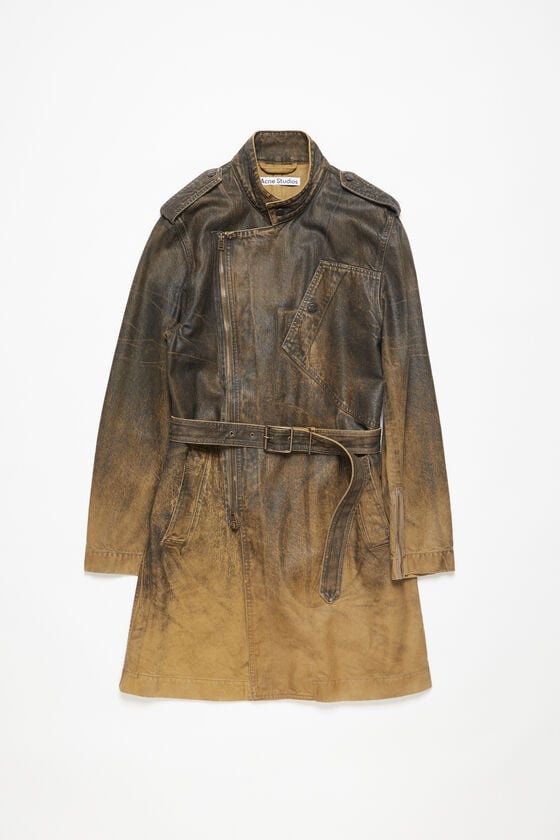 Acne Studios Jeansmantel mit Gürtel Vatertagsangebot