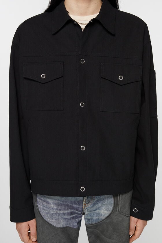 Acne Studios Jacke aus Twill Jubiläumsangebot