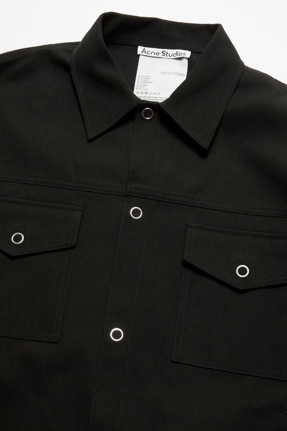 Acne Studios Jacke aus Twill Jubiläumsangebot