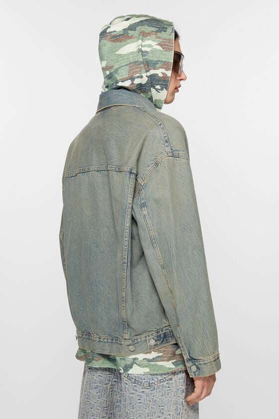 Acne Studios Oversized-Denimjacke Lagerräumung