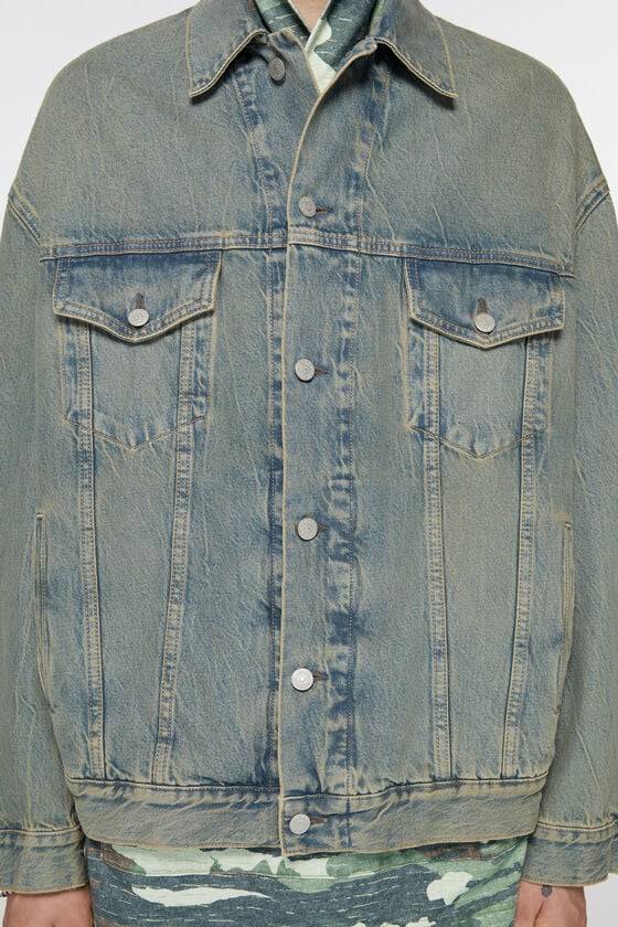 Acne Studios Oversized-Denimjacke Lagerräumung