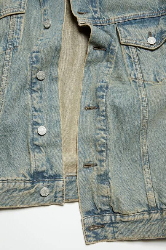 Acne Studios Oversized-Denimjacke Lagerräumung