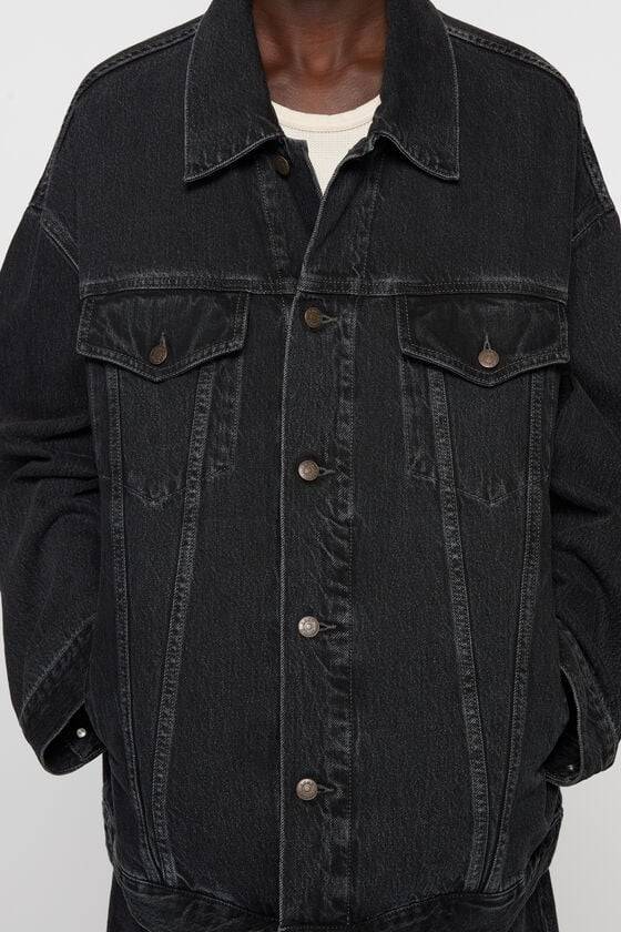 Acne Studios Denimjacke – Oversized Unisex-Passform Heißer Verkauf