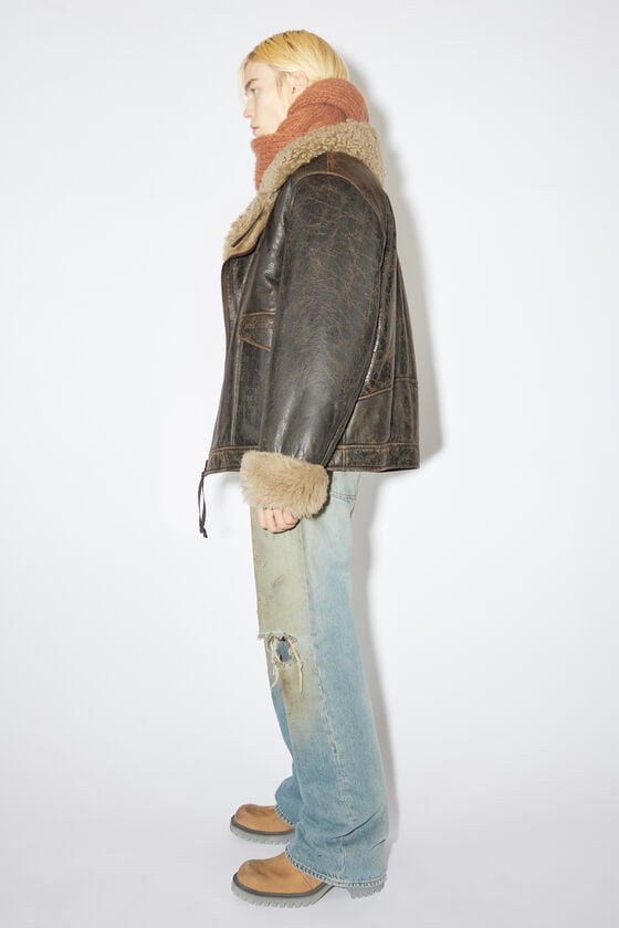 Acne Studios Lammfelljacke Neueste Mode