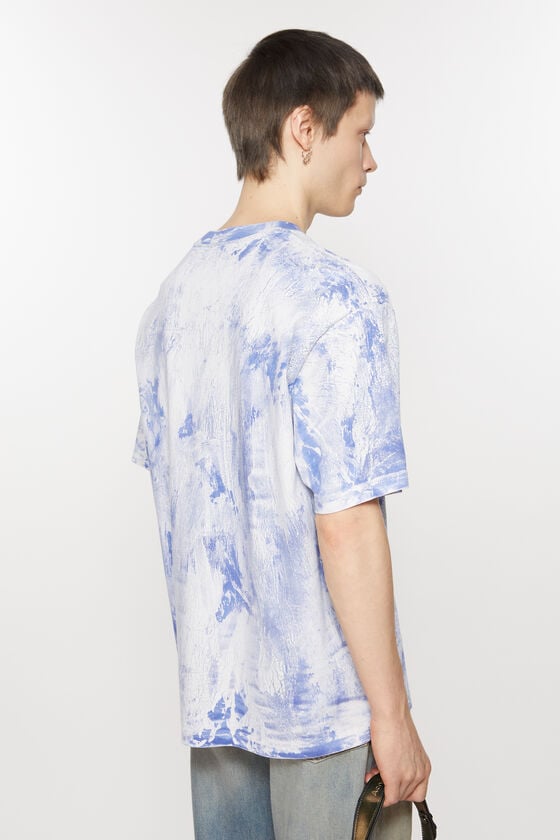 Acne Studios T-Shirt mit Gipsaufdruck Räumungsverkauf