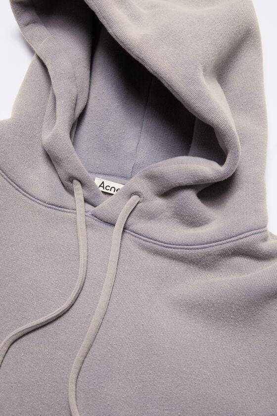 Acne Studios Sweatshirt mit Kapuze und Logoaufnäher VIP-Rabatte