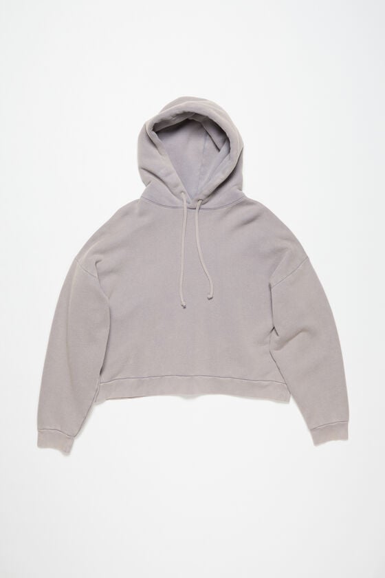 Acne Studios Sweatshirt mit Kapuze und Logoaufnäher VIP-Rabatte