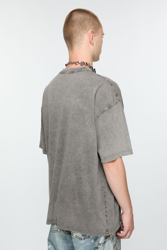 Acne Studios Verschwommenes Logo-T-Shirt - Entspannte Unisex-Passform Tiefpreis