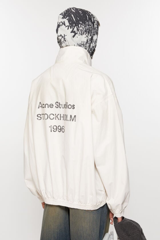 Acne Studios Jacke mit Reißverschluss und Logo Wochenangebot