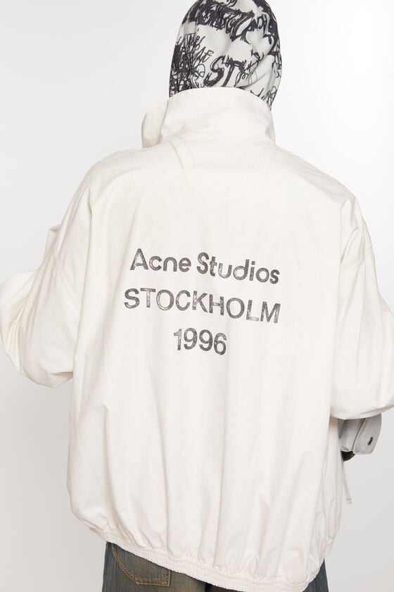 Acne Studios Jacke mit Reißverschluss und Logo Wochenangebot