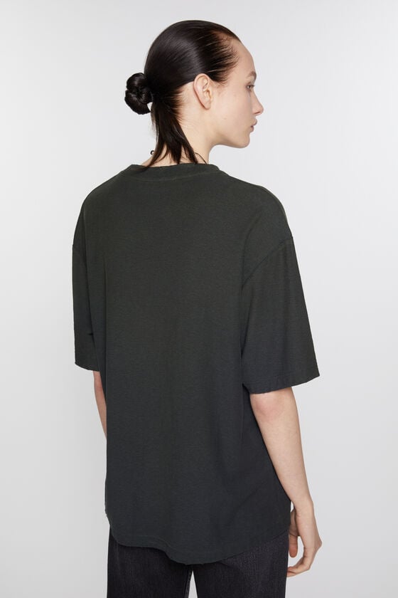 Acne Studios Logo-T-Shirt – lockere Passform Bis zu 50% Rabatt