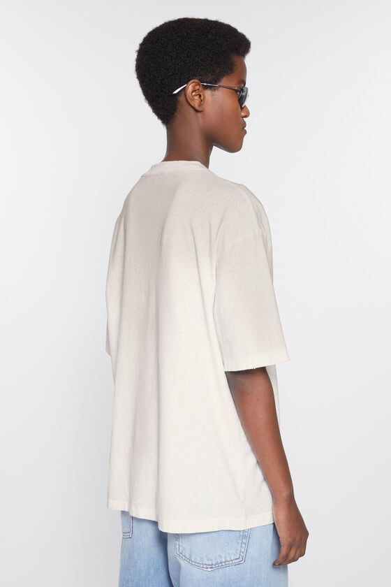 Acne Studios Logo-T-Shirt – lockere Passform Bis zu 65% Rabatt