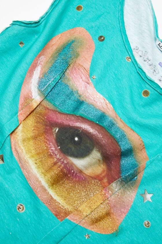 Acne Studios Bedrucktes Tanktop Bis zu 55% Rabatt