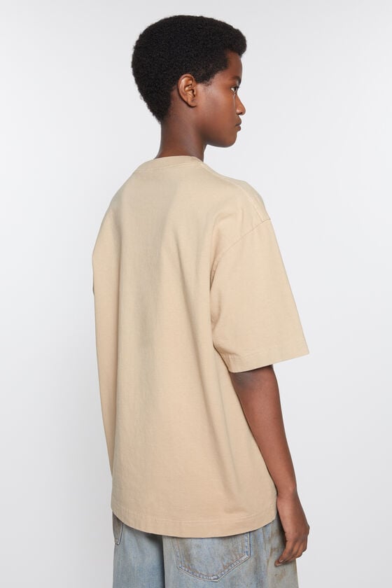 Acne Studios T-Shirt Stamp-Logo - lockere Passform Discount Store für neue Produkte