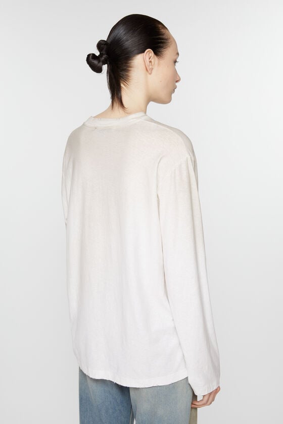 Acne Studios Logo-T-Shirt – lockere Passform Riesige Rabatte