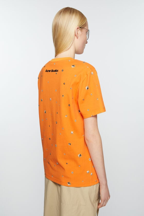 Acne Studios Bedrucktes T-Shirt Clearance-Verkauf