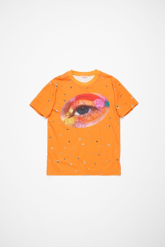 Acne Studios Bedrucktes T-Shirt Clearance-Verkauf