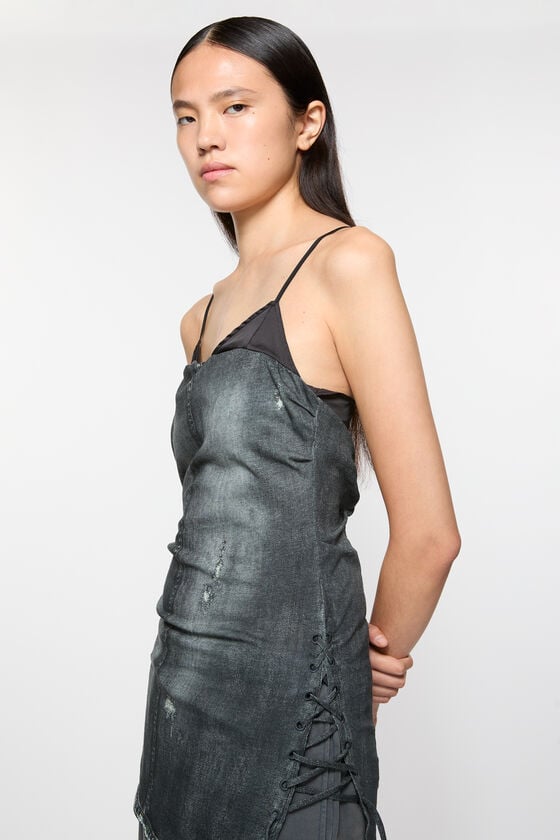 Acne Studios Trägertop mit Print Black Friday Preise
