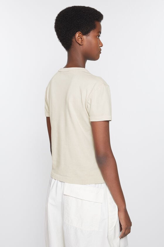 Acne Studios Bedrucktes T-Shirt – Körperbetonte Passform Im Verkauf