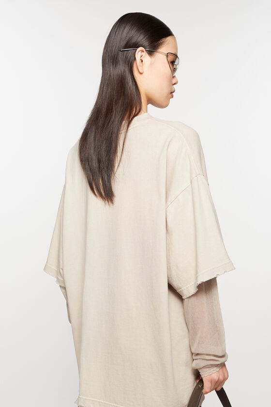Acne Studios T-Shirt mit Siebdruck Rabatte dieses Monats