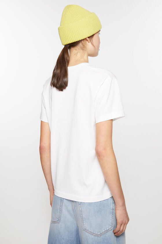 Acne Studios T-Shirt mit Rundhalsausschnitt - Normale Passform Unisex Schlussverkauf