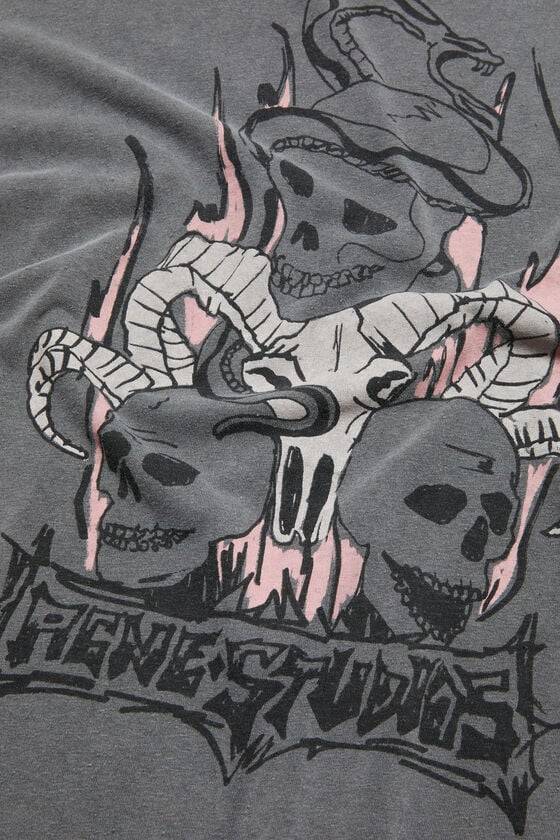 Acne Studios Bedrucktes T-Shirt – entspannte Passform Blitzverkäufe
