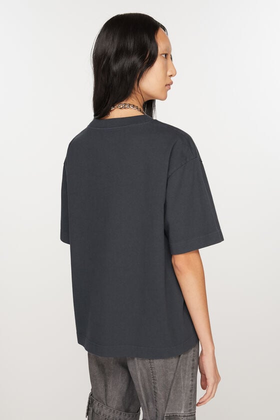 Acne Studios Logo-T-Shirt Sonderangebot