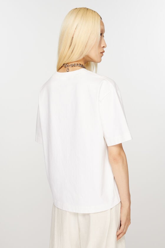 Acne Studios Logo-T-Shirt Rabatt