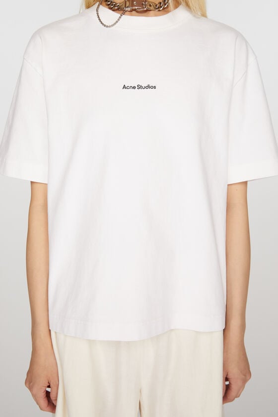 Acne Studios Logo-T-Shirt Rabatt