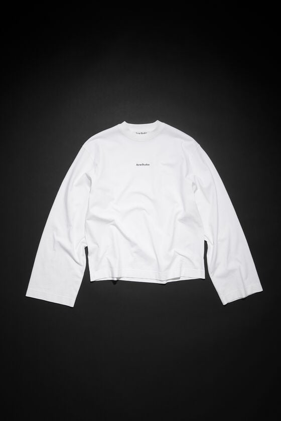 Acne Studios Langärmliges Logo-T-Shirt Günstig kaufen