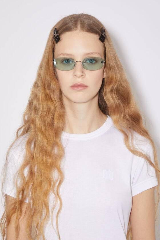 Acne Studios T-Shirt mit Rundhalsausschnitt Unisex Flash Sale