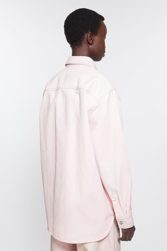 Acne Studios Jeanshemd mit Knopfleiste - Lockere Passform Black Friday