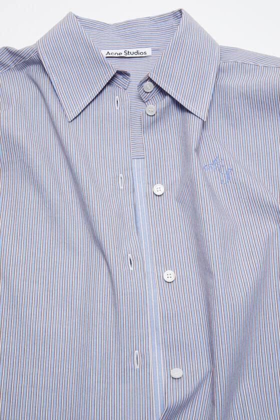 Acne Studios Jacquard-Hemd mit Nadelstreifen Osterangebot