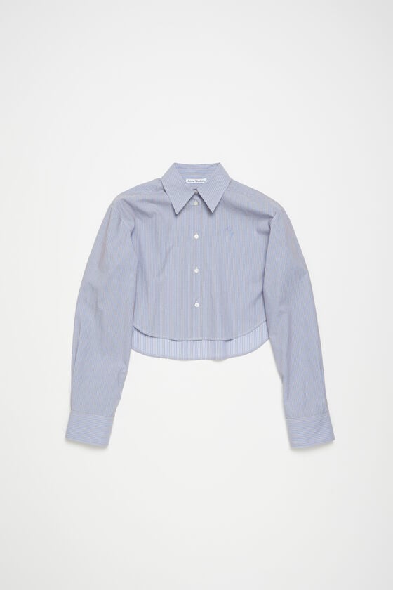 Acne Studios Jacquard-Hemd mit Nadelstreifen Osterangebot