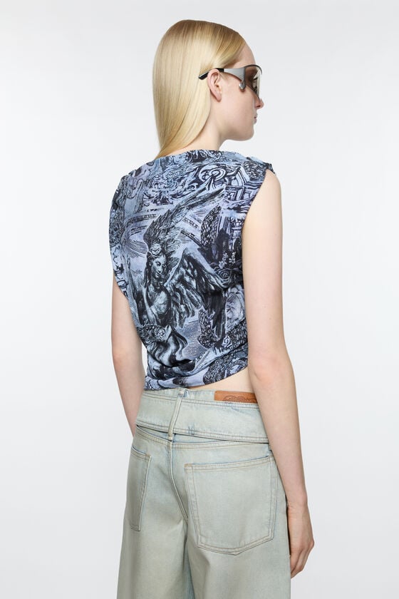 Acne Studios Bedruckte Bluse Muttertagsangebot