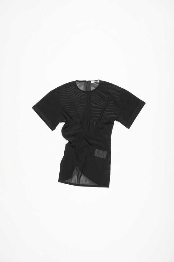 Acne Studios Mesh t-shirt Laufsteg-Show Jubiläumsangebot